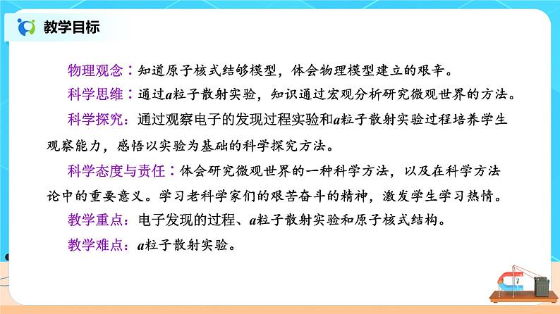 新教材 高中物理选择性必修三  4.3 原子的核式结构模型  课件+教案+练习(含答案)02