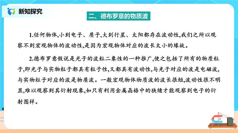 新教材 高中物理选择性必修三  4.5 粒子的波动性和量子力学的建立  课件+教案+练习(含答案)08