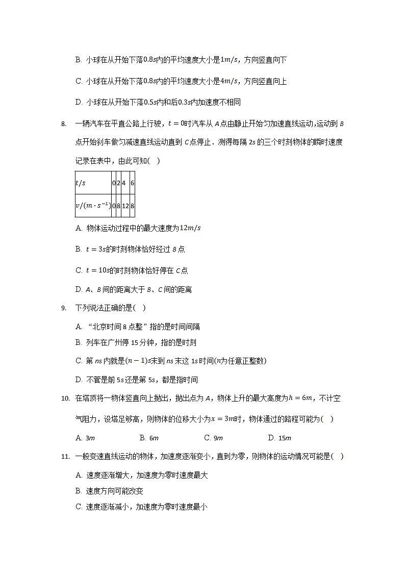 2021-2022学年河北省衡水市第十四中学高一下学期月考（二）物理试卷03