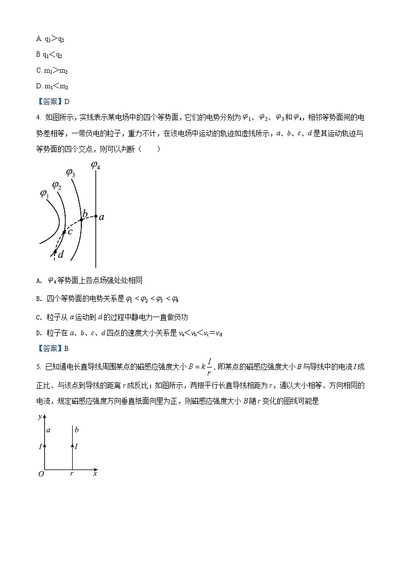 2021-2022学年安徽省六安市第一中学高二下学期开学考试物理试题 Word版第2页