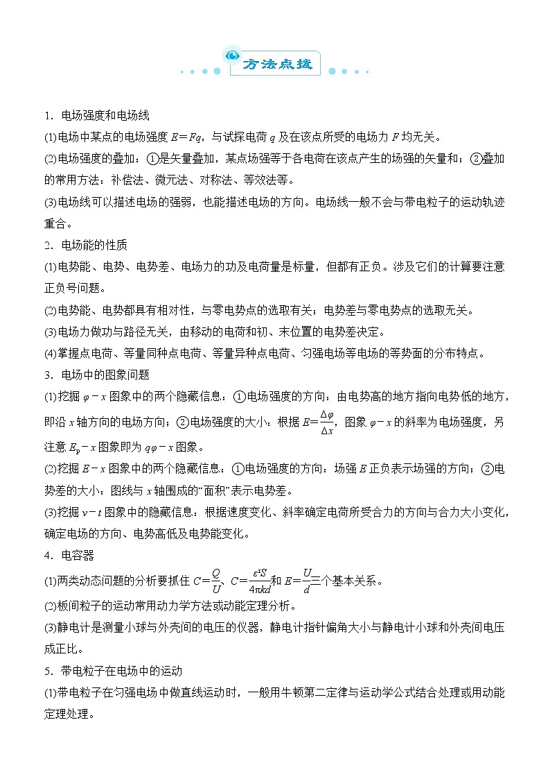 2022届优质校一模试卷专题汇编8 静电场 解析版第2页