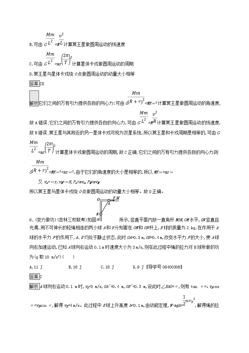 高考物理一轮复习优选练习卷06（含答案详解）第3页