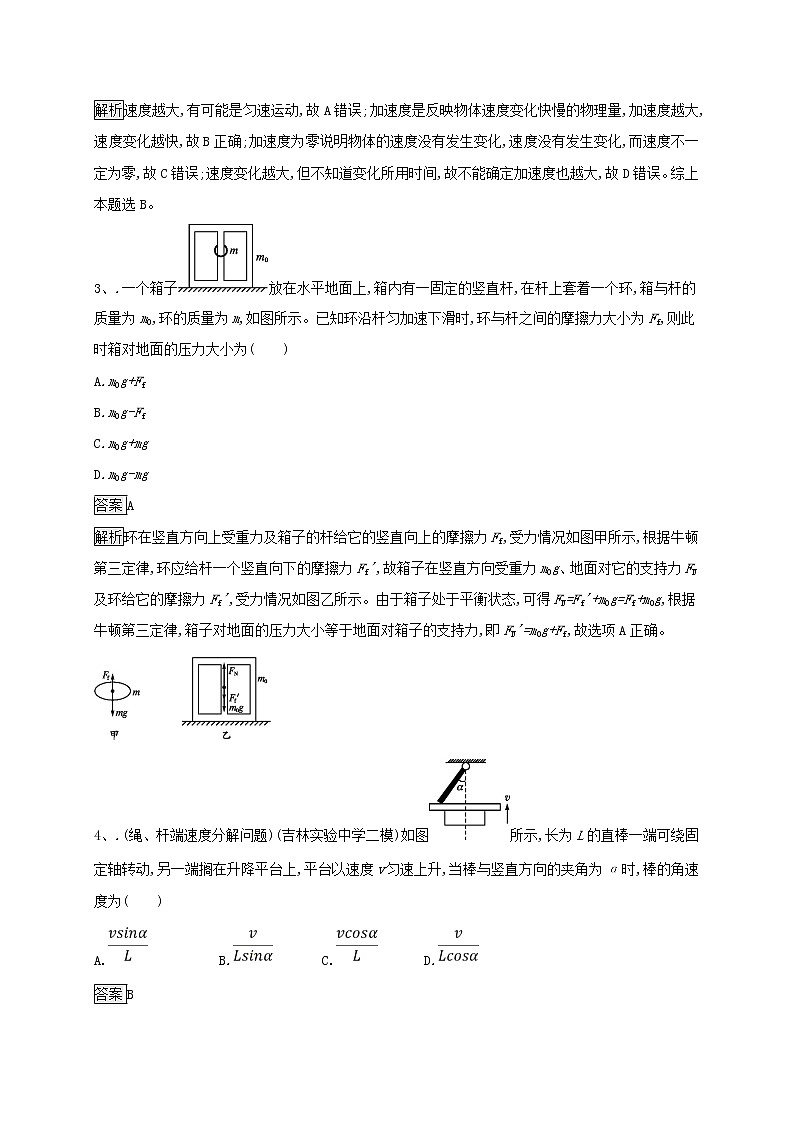 高考物理一轮复习优选练习卷08（含答案详解）第2页