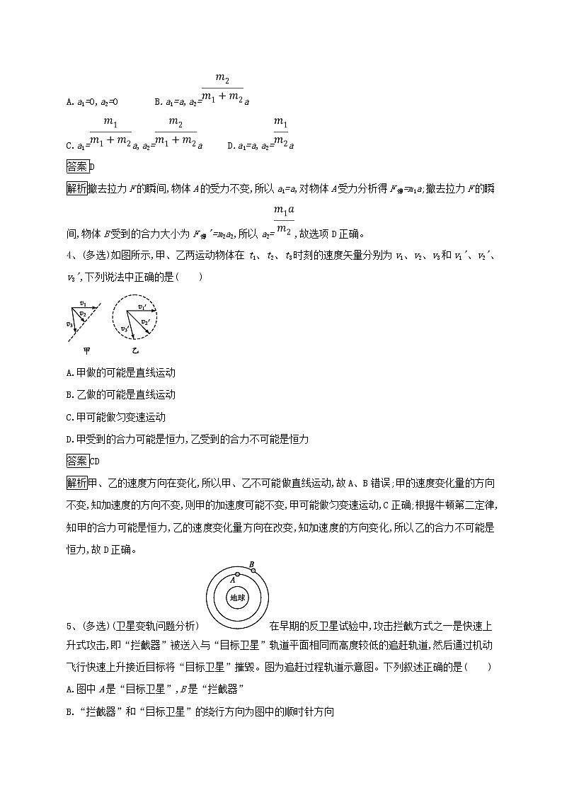 高考物理一轮复习优选练习卷11（含答案详解）第2页
