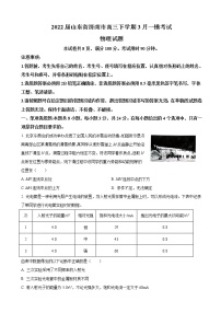 2022届山东省济南市高三下学期3月一模考试 物理（word版）练习题