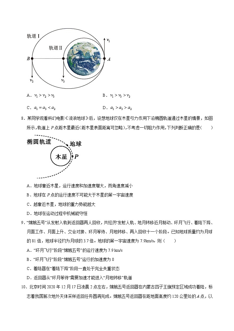 重难点06万有引力定律与中国航天（原卷版）- 学霸向前冲高考物理二轮重难点必刷第3页