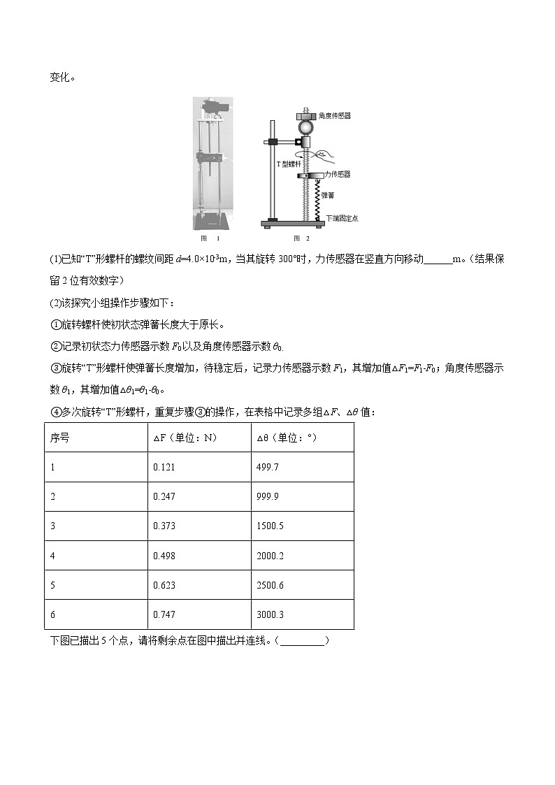 押题精选18 力学实验与创新  电磁波-2022年高考物理108所名校押题精选（原卷版）第3页