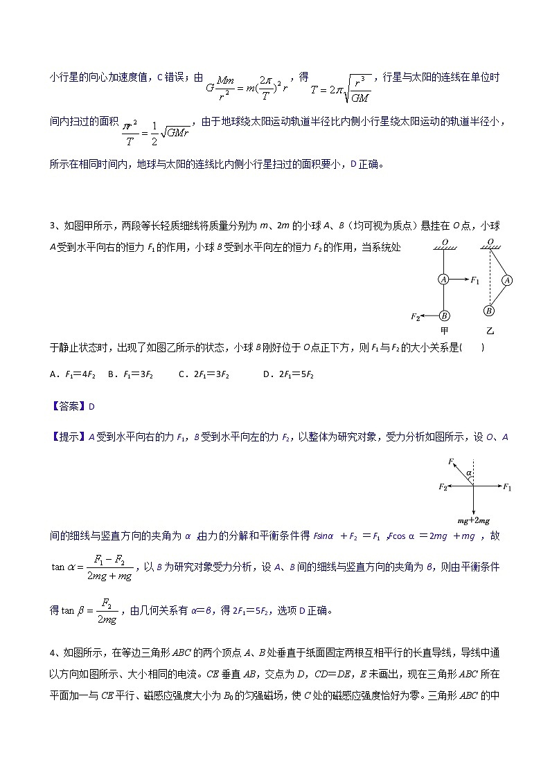 2022年全国高考物理考前冲刺押题卷（二）03