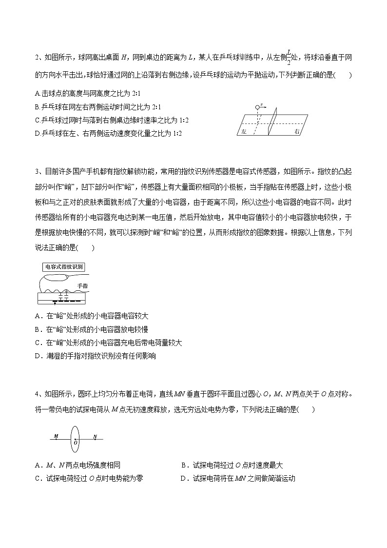 2022年全国高考物理考前冲刺押题卷（五）02