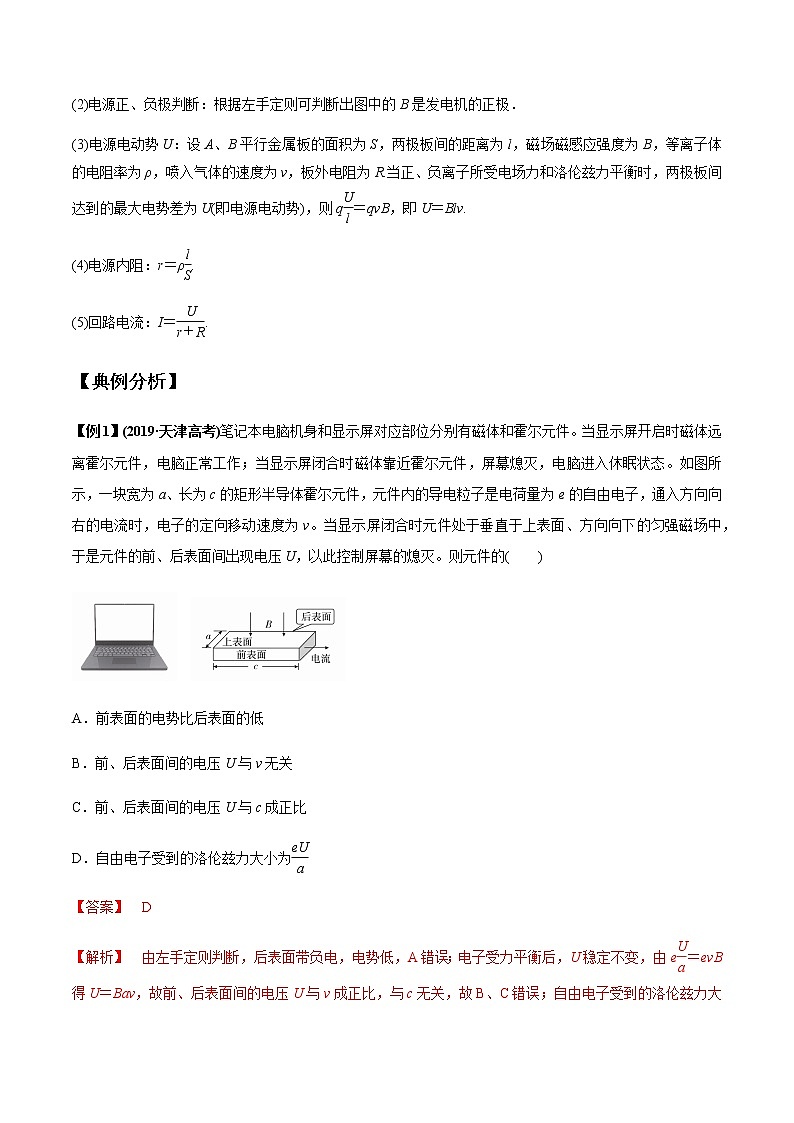 专题10.7 洛伦兹力的科技应用实例-2021年高考物理一轮复习考点扫描学案03
