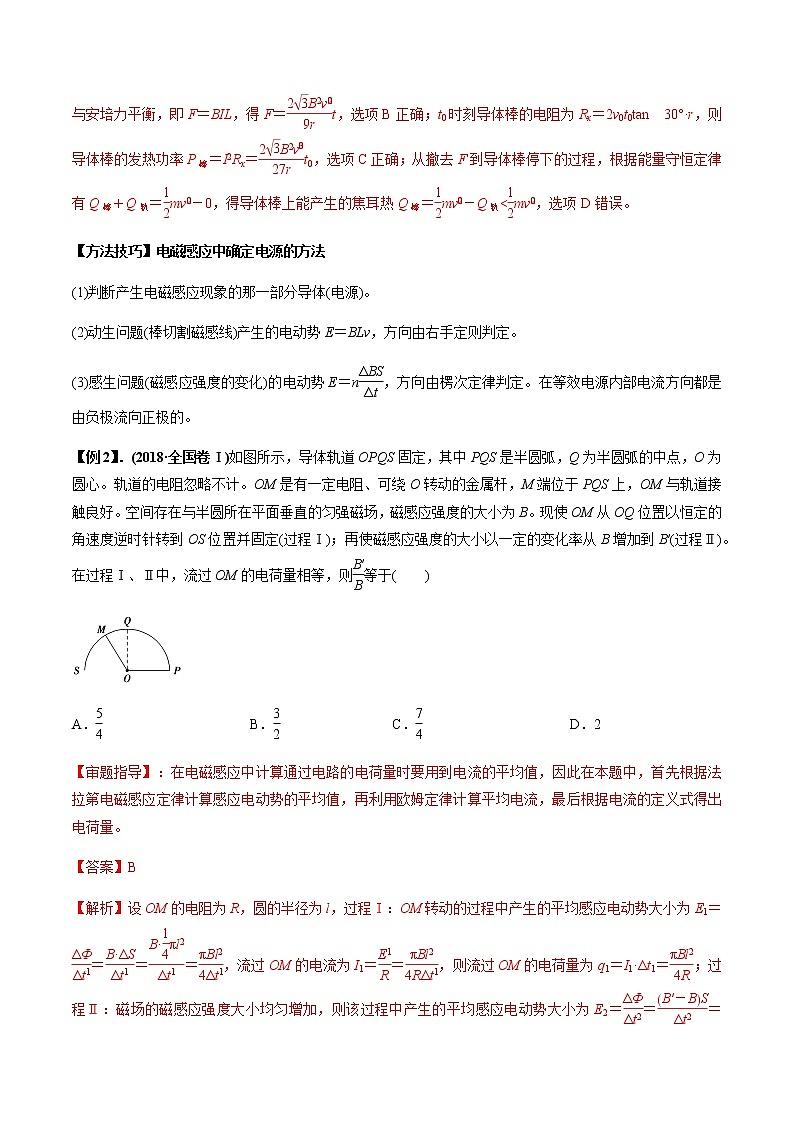 专题11.3 电磁感应的电路问题-2021年高考物理一轮复习考点扫描学案03
