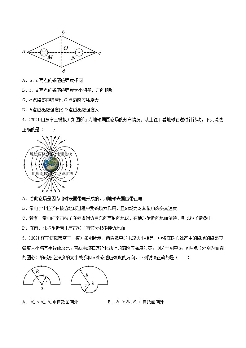 专题10  磁场-2021年新高考物理模拟题分项汇编02