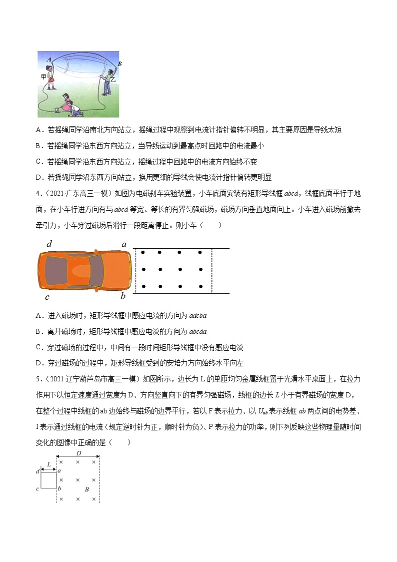 专题11  电磁感应（原卷版）第2页
