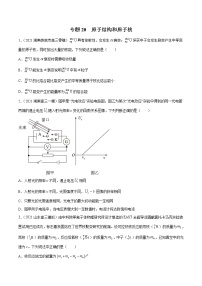 专题20  原子结构和原子核-2021年新高考物理模拟题分项汇编