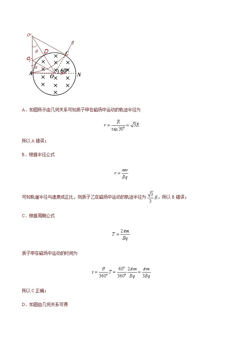 专题20 磁场（二）-2021年高考高三下学期5月模拟物理试题汇编（解析版）第2页
