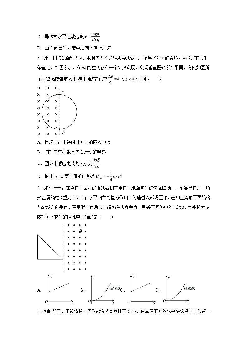 2021-2022学年高中物理新鲁科版选择性必修第二册 2.2法拉第电磁感应定律 同步练习（解析版）第2页