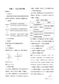 2020-2021学年5 共点力的平衡导学案