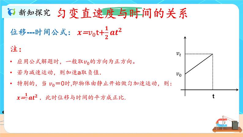 2.3《匀变速直线运动位移和时间的关系》课件第6页