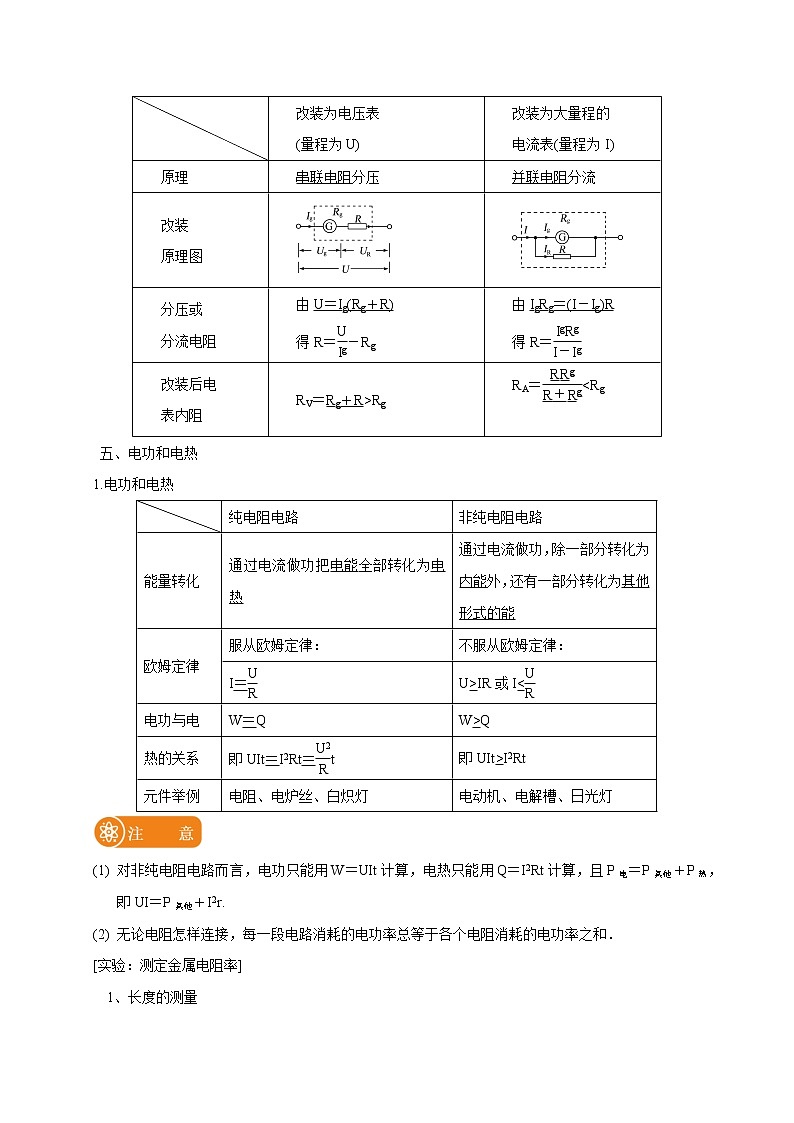 第3章 章末复习 学案 高中物理新鲁科版必修第三册（2022年）第3页