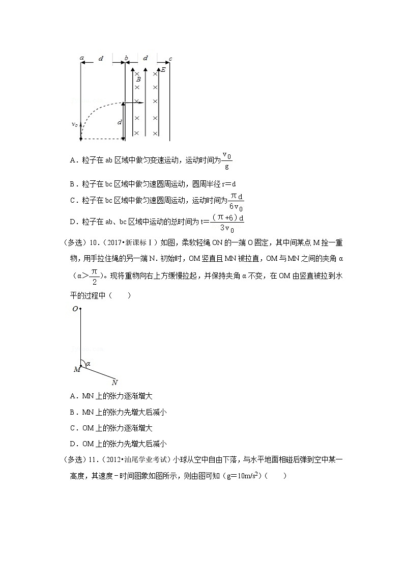 2021-2022学年下学期高中物理期中典型试卷汇编03