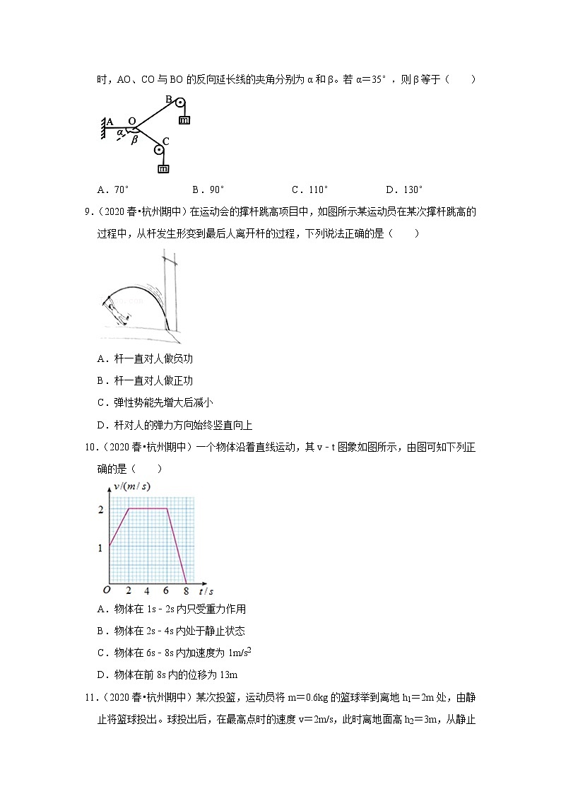 2021-2022学年下学期高中物理期中典型试卷汇编03