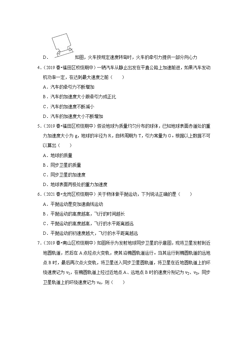 2021-2022学年下学期高中物理期中典型试卷汇编02