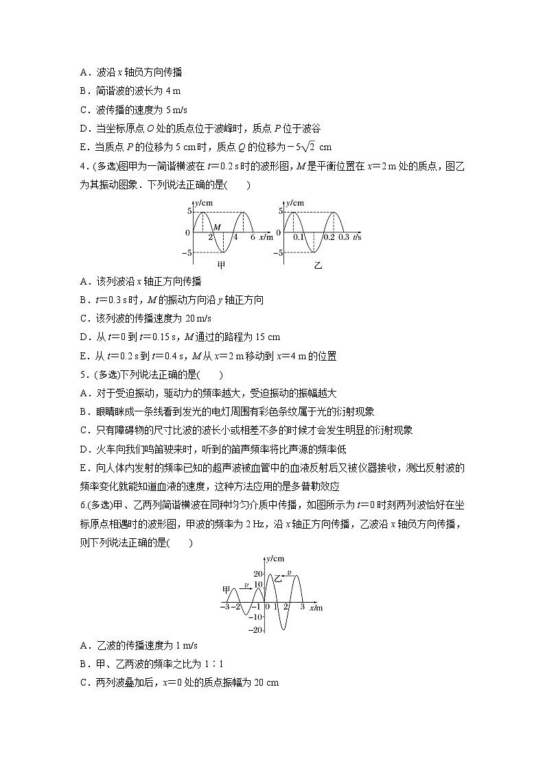 2023届高考一轮复习（老高考）第十五章 微专题90　机械波【解析版】第2页