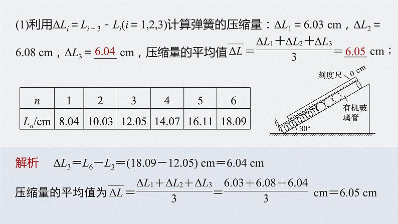 专题八 第23课时　力学实验(2)——力学其他实验课件PPT第6页