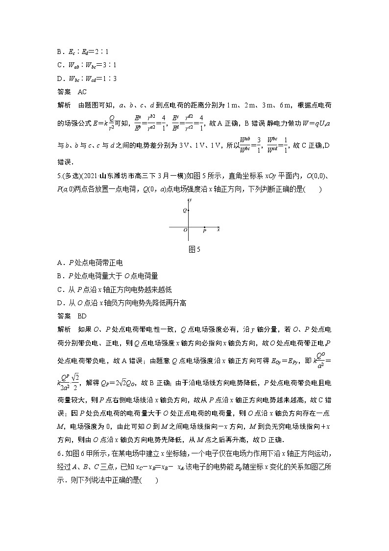 高考热点10　电场的性质练习题第3页