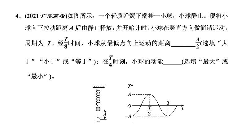 2022届新高考二轮复习 振动和波 课件（59张）07