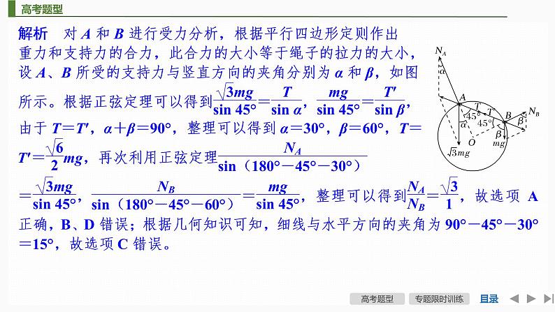 2022届二轮复习 专题七　用数学方法解决物理问题 课件（37张）第6页