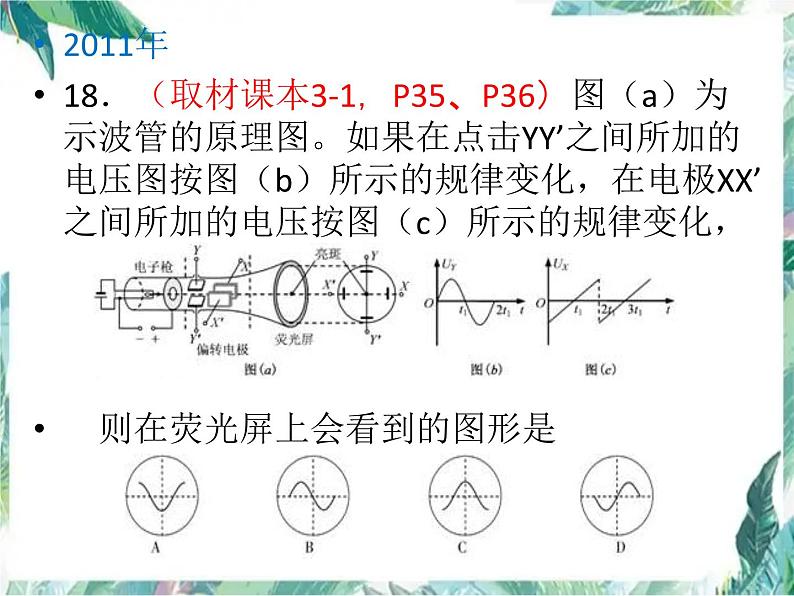 高考物理 电磁学专题复习 回归课本谈几个热点问题课件PPT第6页