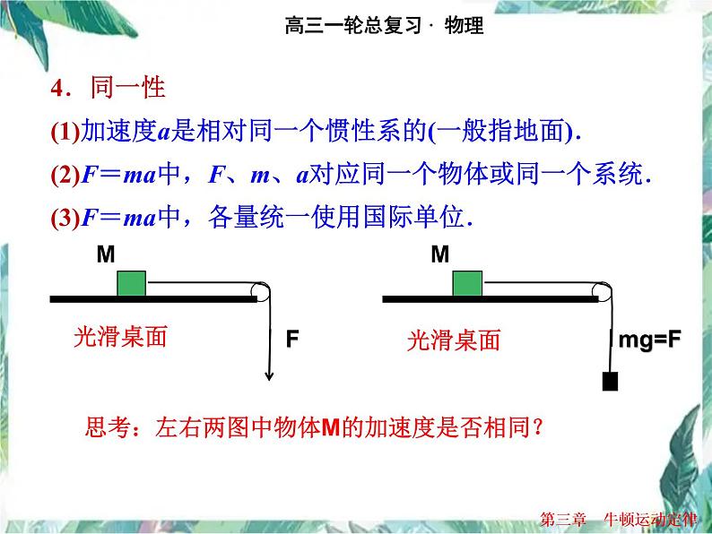 高考一轮物理复习 必修1 第四章 牛顿第二定律 优质课件第6页