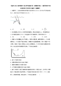 【 高考物理一轮力学专题复习】 选择题专练2  相互作用+牛顿运动定律+万有引力与航天（含解析）