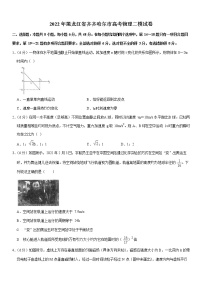 2022届黑龙江省齐齐哈尔市高三二模物理试卷（含答案）