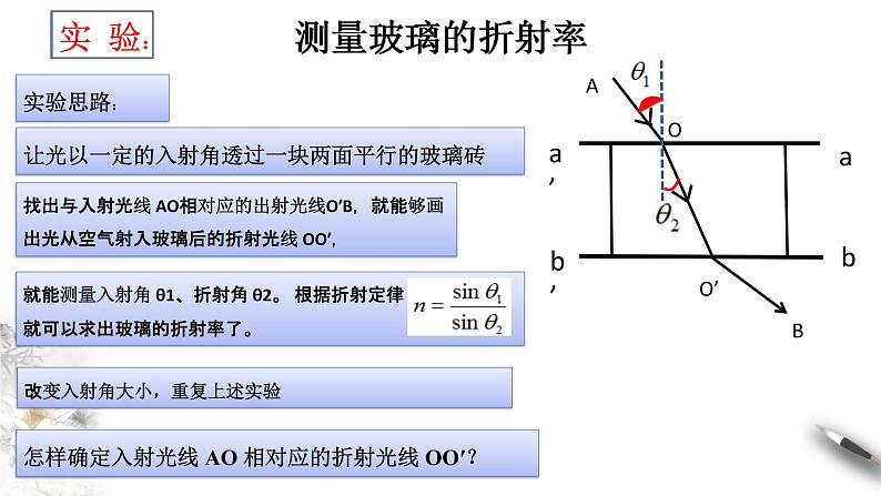 4.2测量玻璃砖的折射率课件PPT第4页