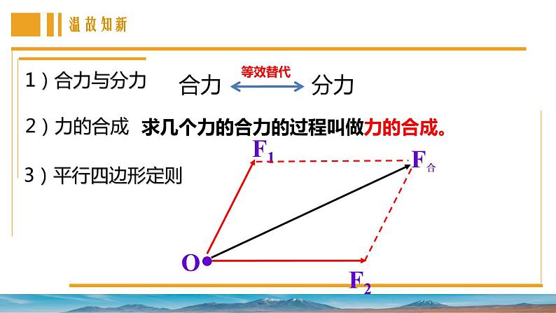 4.2力的分解 课件-高一上学期物理鲁科版（2019）必修第一册03