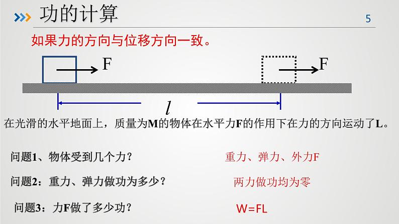 高中物理沪科课标版《机械能守恒定律》《功》课件第5页