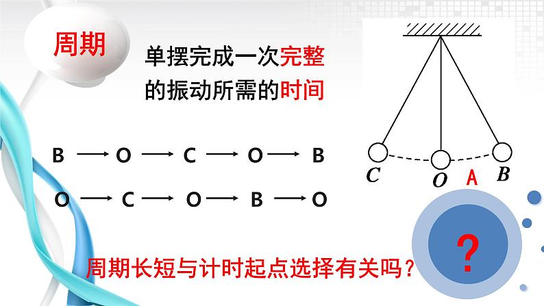 高中物理鲁科课标版 单摆单摆探究影响单摆振动周期的因素课件03