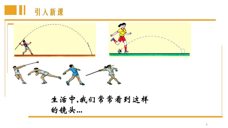 2.4生活中的抛体运动 课件-高一下学期物理鲁科版（2019）必修第二册02