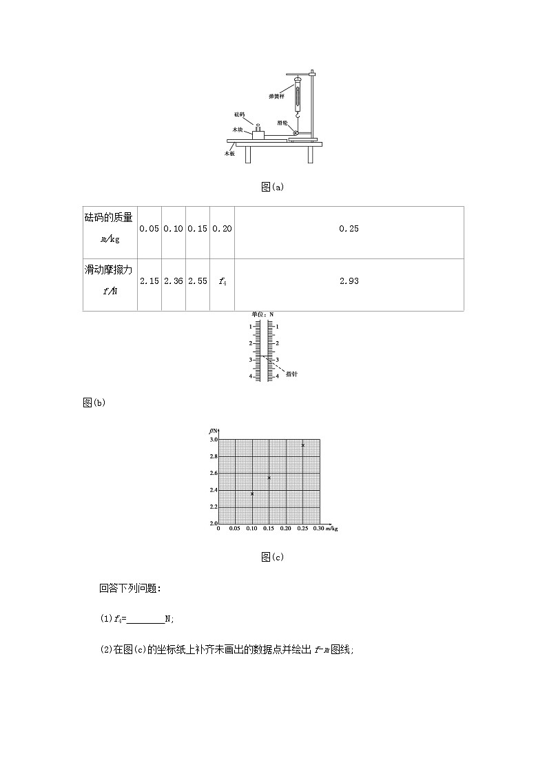 山东专用高考物理一轮复习专题十七实验_模拟集训含解析第3页