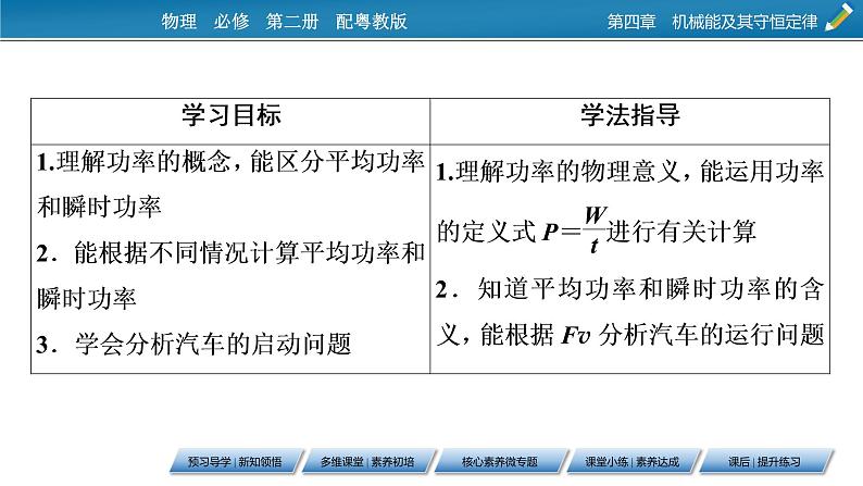 2022-2023年粤教版(2019)新教材高中物理必修2 第4章机械能及其守恒定律4-2功率课件02