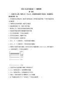 2022北京东城区高三下学期二模考试物理试题含答案