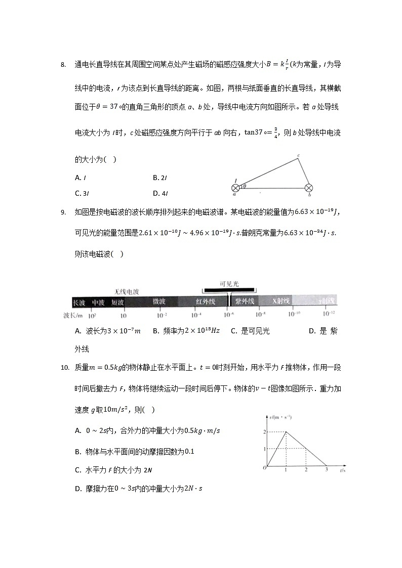 2021-2022学年云南省丽江市第一高级中学高二下学期月考（四）物理试题（Word版）03
