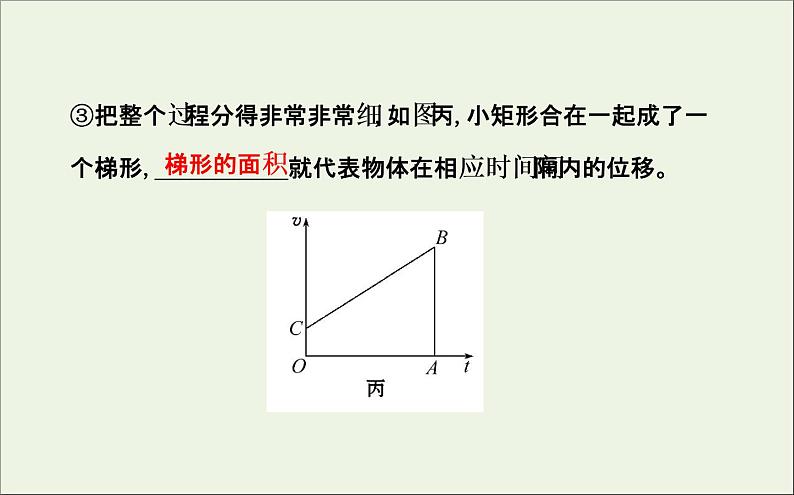 新人教版高中物理必修1第二章匀变速直线运动的研究第3节匀变速直线运动的位移与时间的关系课件07