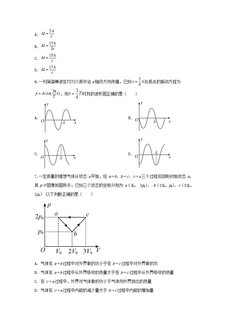 2022届江苏省高考物理押题密卷（word版）第3页