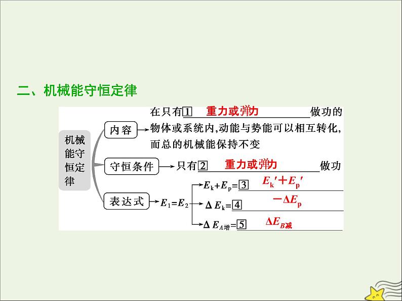 高考物理一轮复习第五章机械能及其守恒定律第三节机械能守恒定律课件06