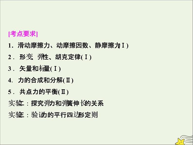 高考物理一轮复习第二章相互作用第一节重力弹力课件第2页