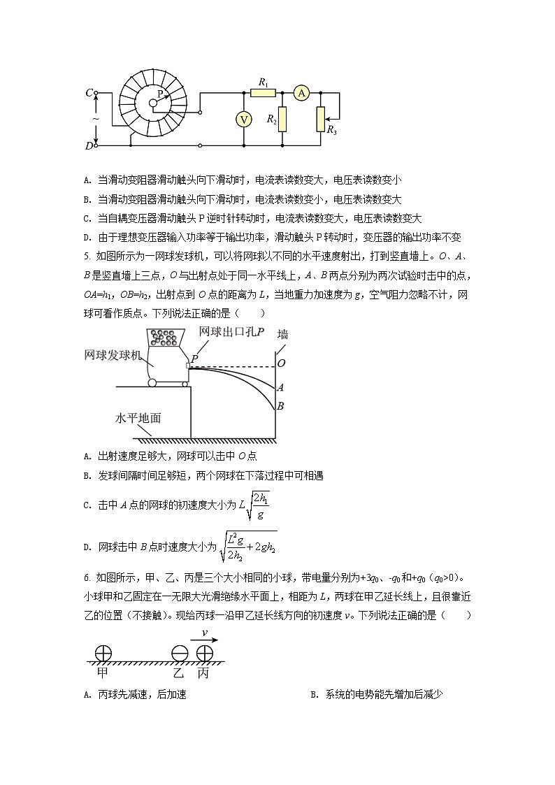 2020年山东滨州市高三第二次模拟考试物理卷第2页