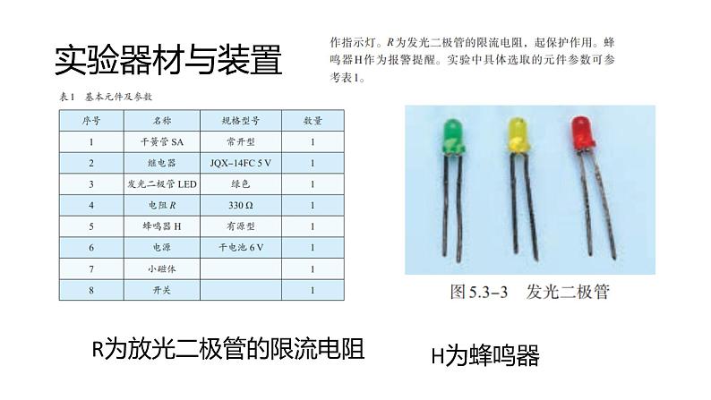 2022-2023年人教版(2019)新教材高中物理选择性必修2 第5章传感器5-3利用传感器制作简单的自动控制装置课件06